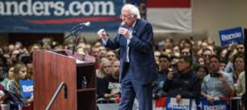 Bernie Sanders speaking in Greensboro, NC