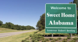 Alabama welcome sign