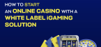 How to Start an Online Casino with a White Label iGaming Solution
